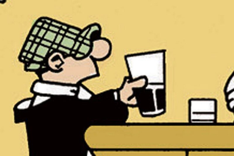 Man in Plaid Hat