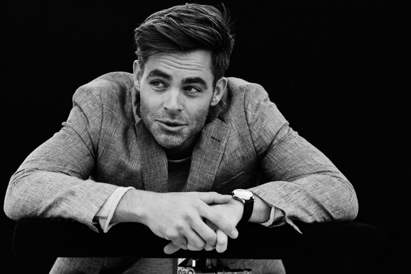 Man in Plaid Jacket — Black, Dramatic, Photograph, Watch