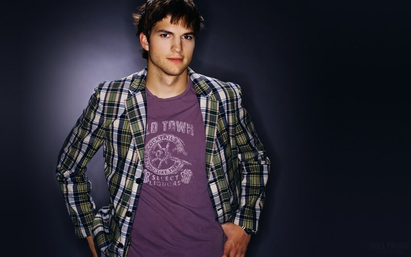 Man in Plaid Jacket — Purple