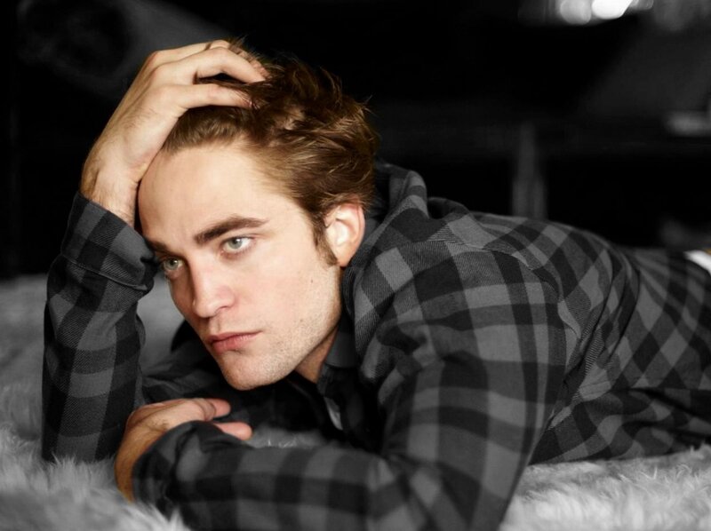 Man in Plaid Shirt — Black, Dramatic, Photograph