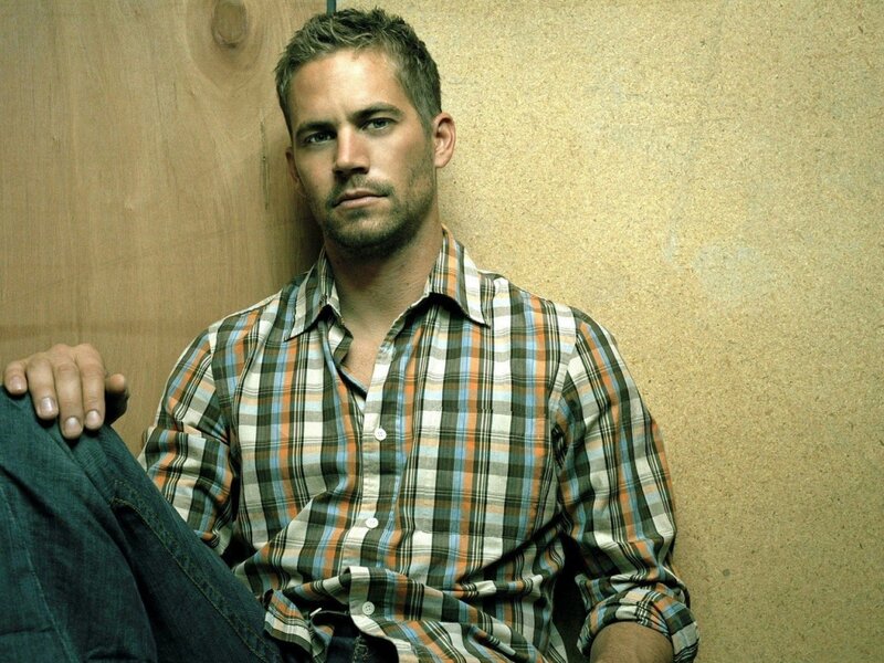 Man in Plaid Shirt — Brown, Neutral