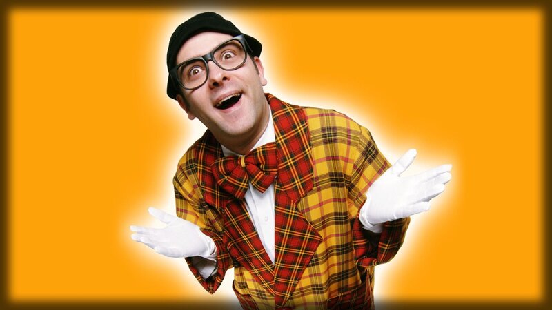 man in plaid suit
