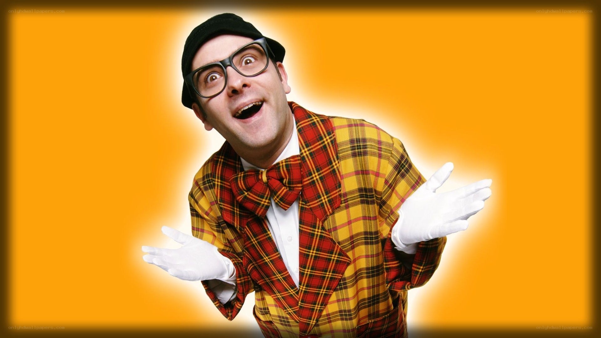 man in plaid suit