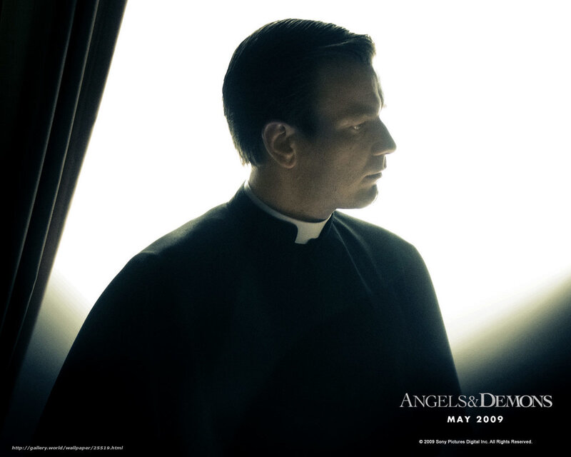 Man in Priest Robe — Black