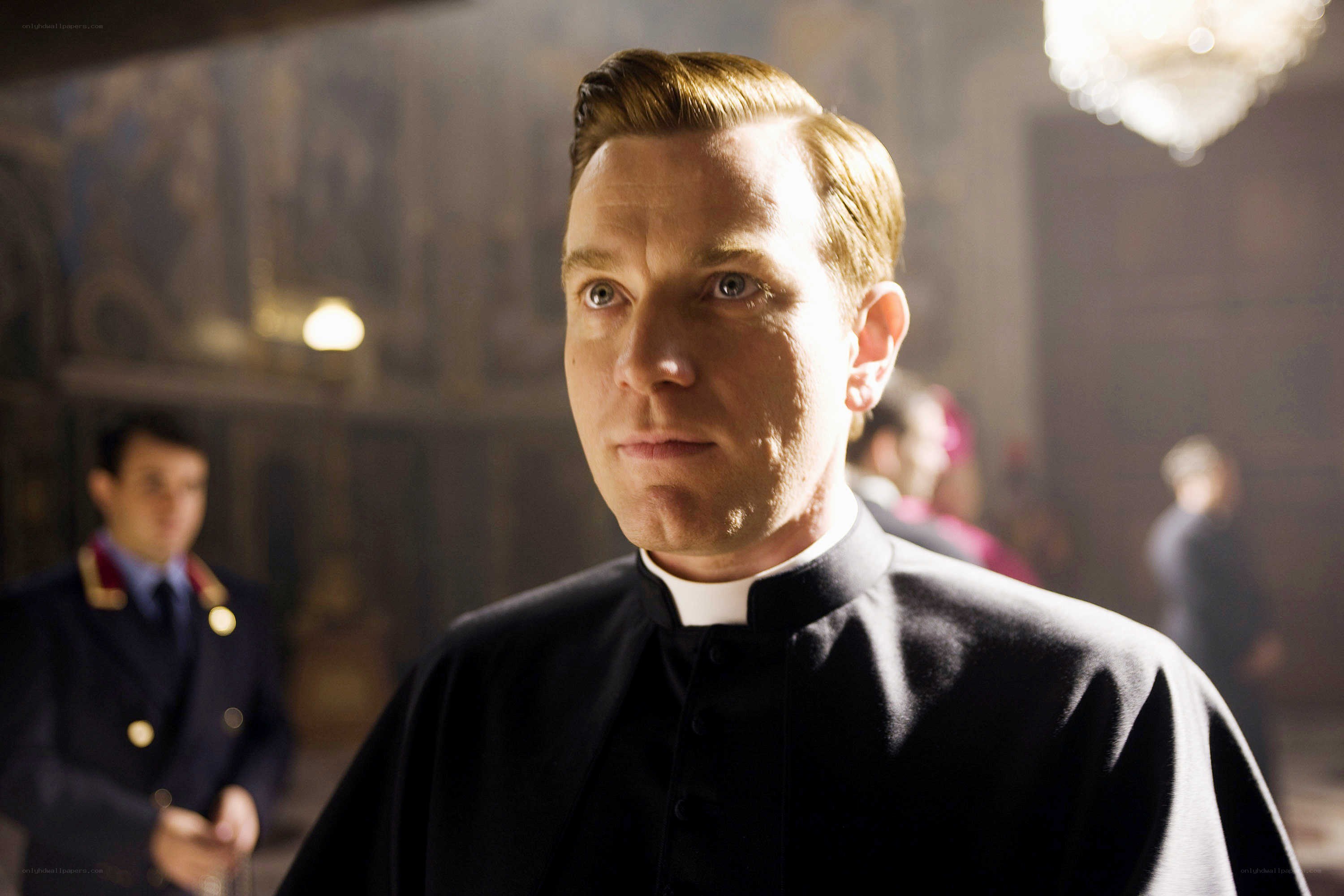 Man in priest's robes