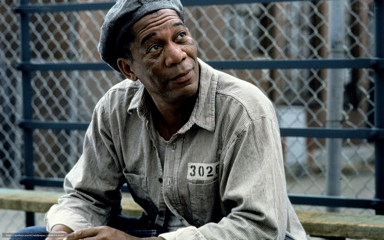 man in prison uniform