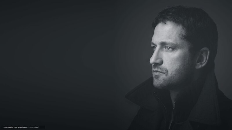 Man in Profile — Black, Dramatic, Photograph, Coat