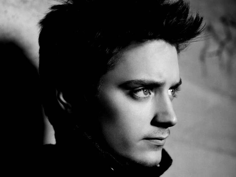 Man in Profile — Black, Dramatic, Photograph, Hair, Eyes