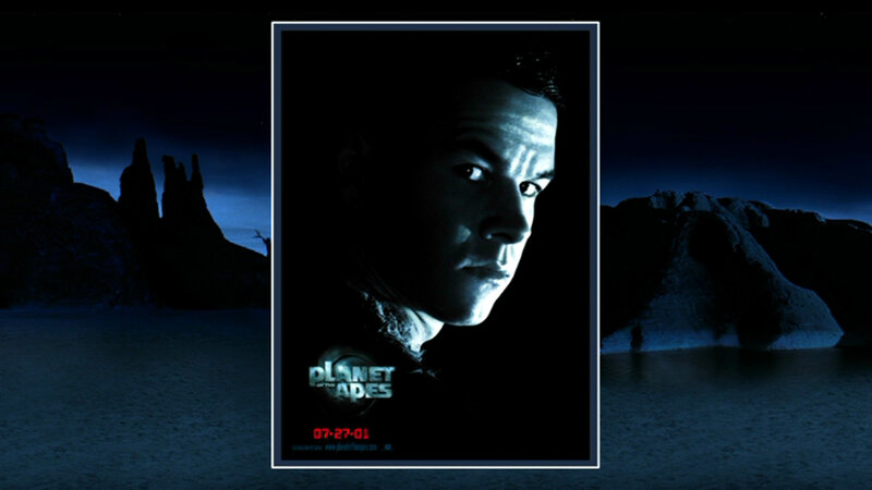 Man in Profile — Black, Dramatic