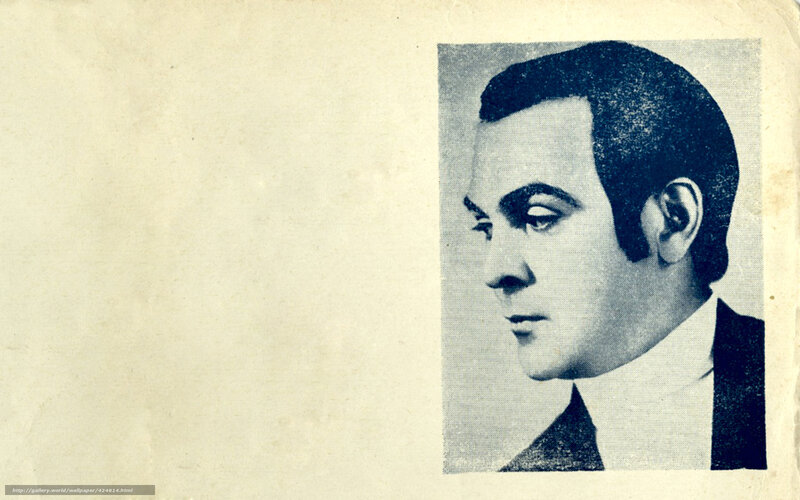 Man in Profile — Black, Neutral