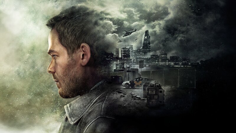 Man in Profile — Gray, Dramatic