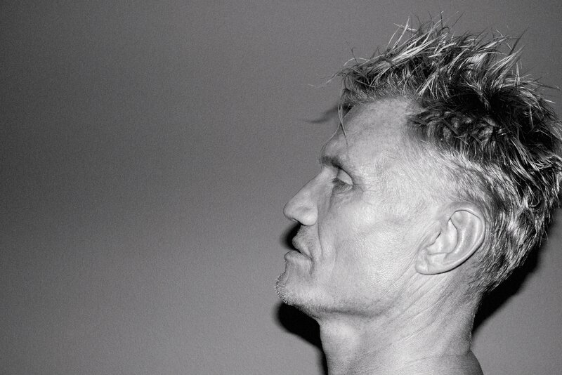 man in profile