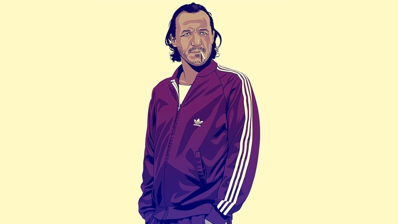 Man in Purple Jacket — Neutral