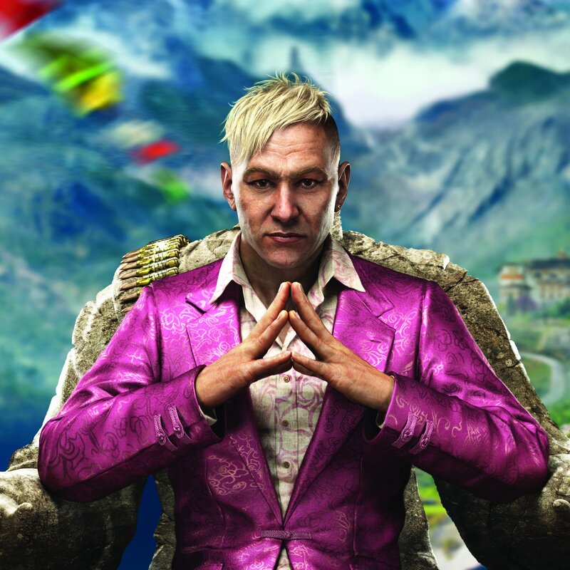 Man in Purple Jacket — Serious, 3d Render