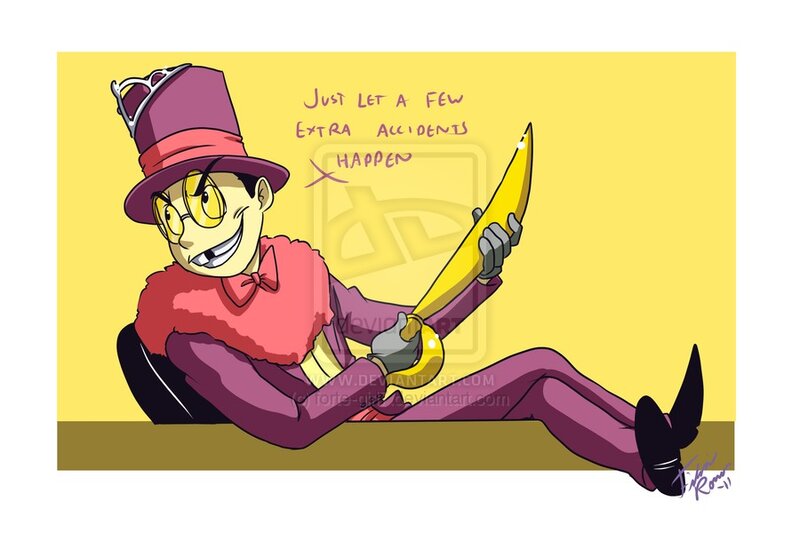 Man in Purple Suit — Yellow, Sly
