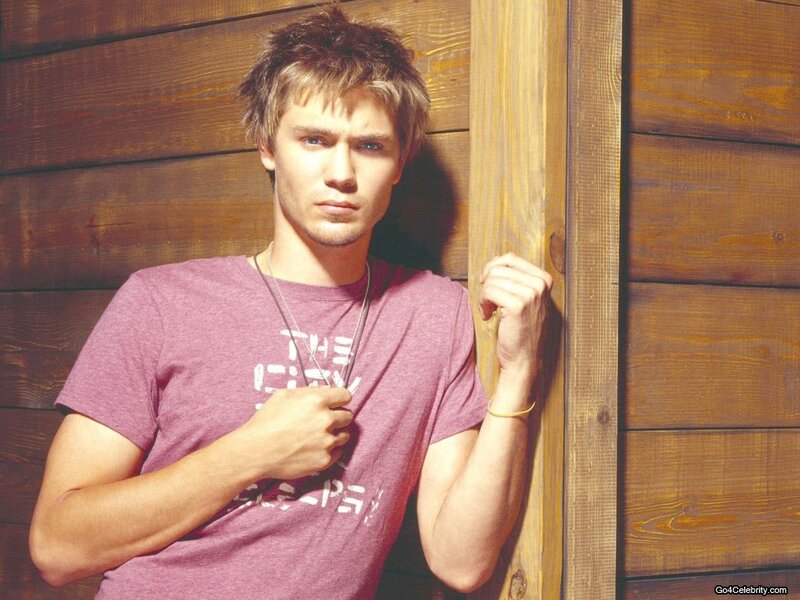 Man in Purple T-shirt