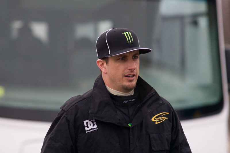 Man in Racing Jacket