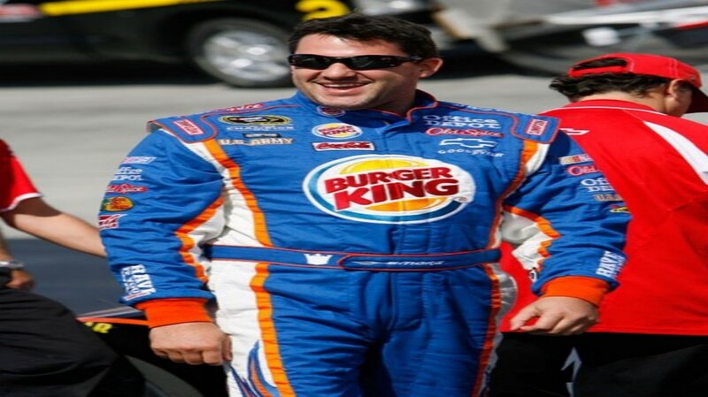 Man in Racing Suit — Blue, Confident, Afternoon
