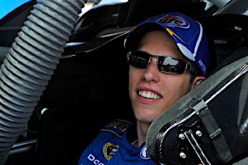 Man in Racing Suit — Blue