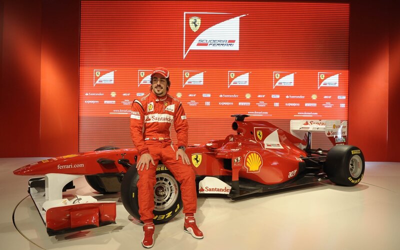 Man in Racing Suit — Red, Formal