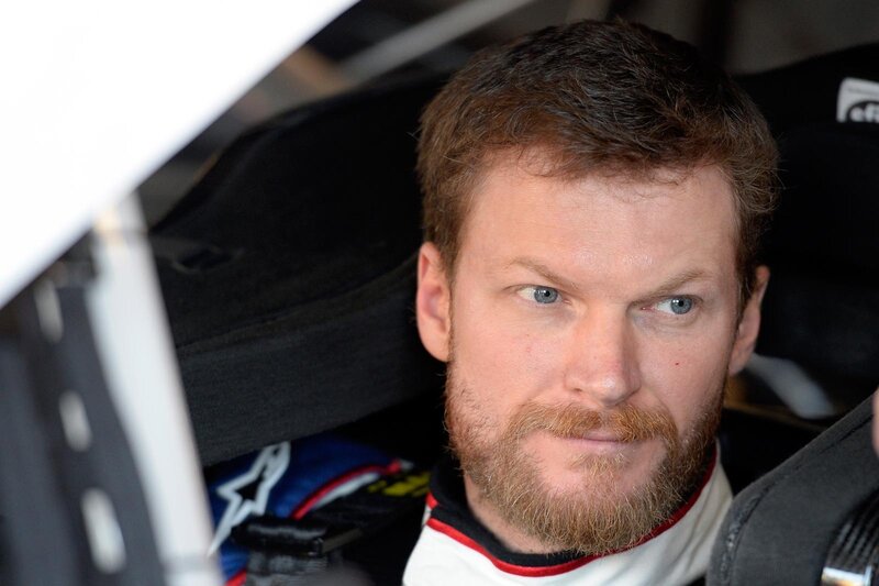 Man in Racing Suit — White, Focused