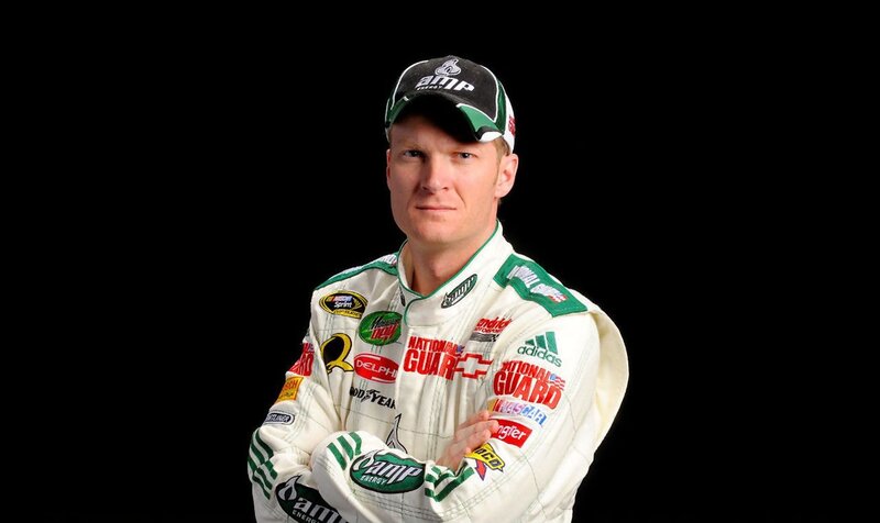 Man in Racing Suit — White, Serious