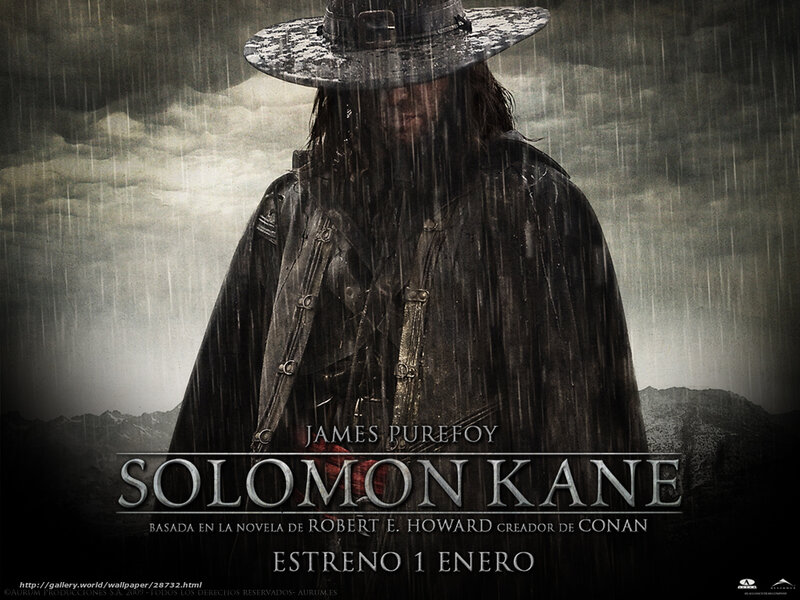 Man in Raincoat and Hat