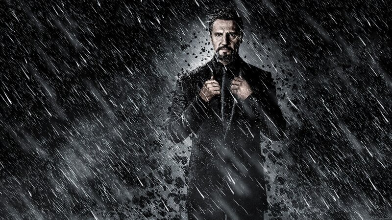 Man in Rainstorm — Black