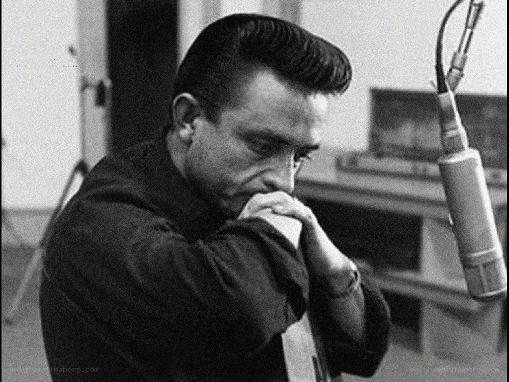 man in recording studio