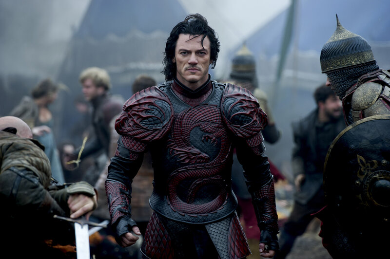 Man in Red and Black Armor