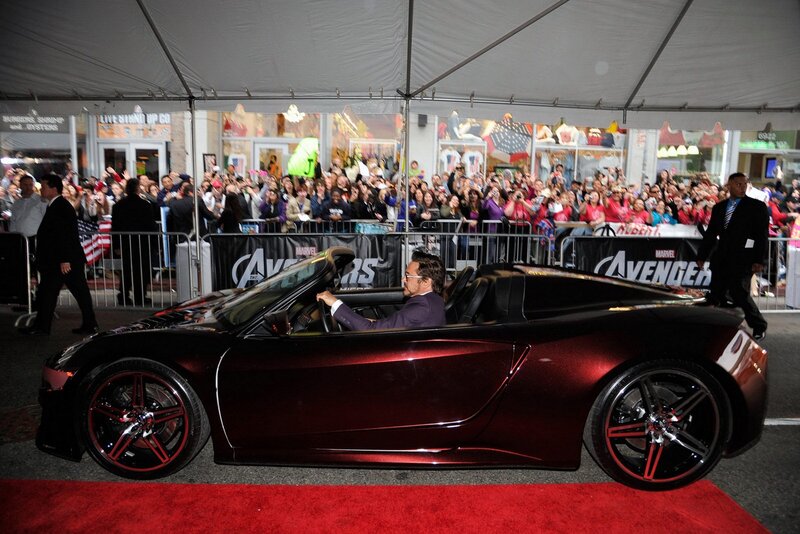 Man in Red Car — Public Event