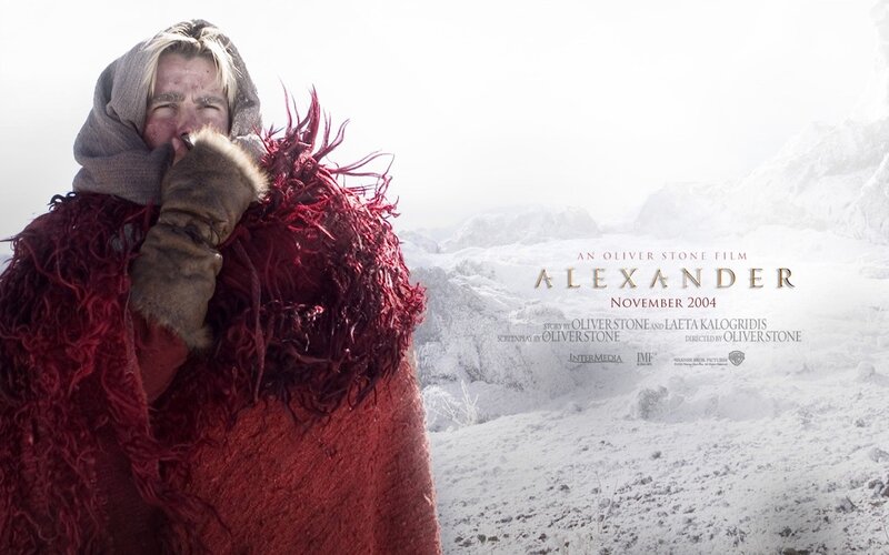 Man in Red Cloak — Dramatic, Winter