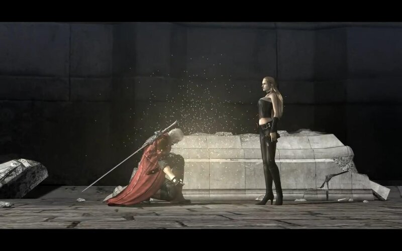 Man in Red Cloak Kneeling