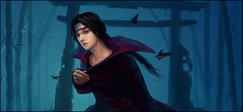 Man in Red Cloak