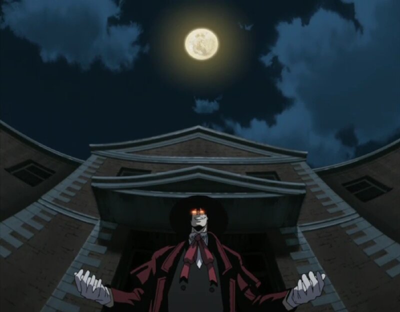 Man in Red Coat — Black, Dramatic