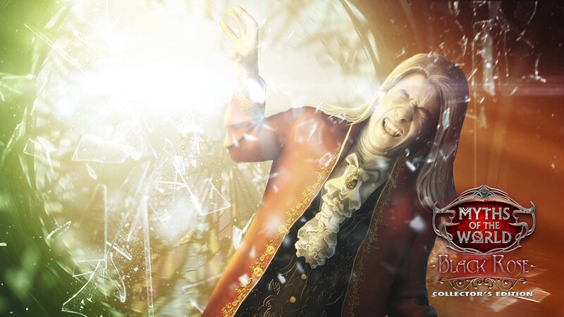 Man in Red Coat — Dramatic, Digital Art, Shattered Glass