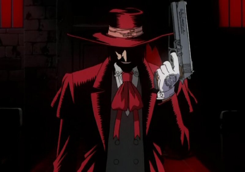 Man in Red Coat — Dramatic, Night, Anime
