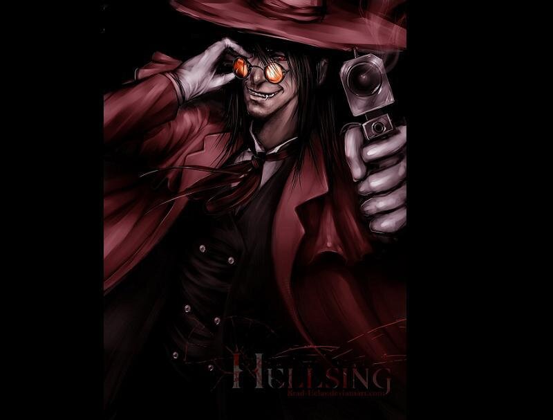 Man in Red Coat — Dramatic, Night