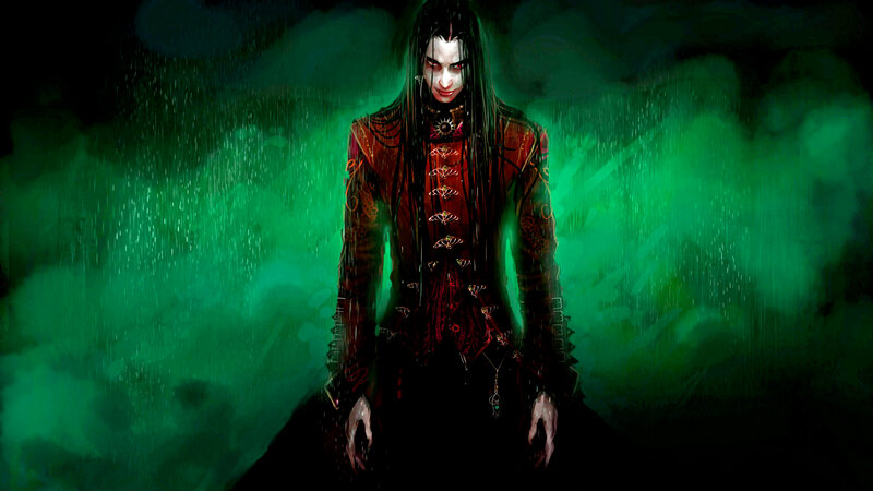 Man in Red Coat — Green