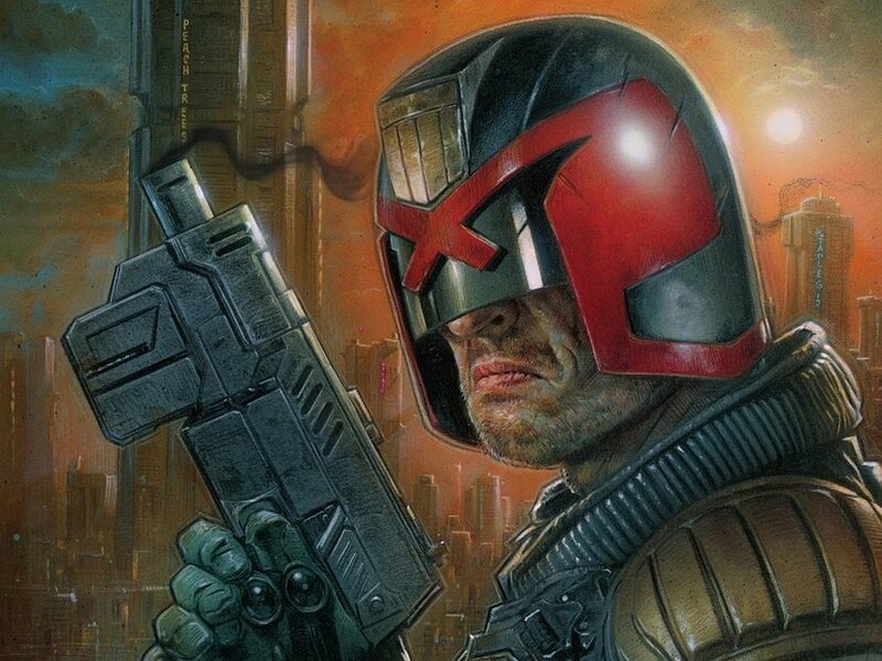 Man in Red Helmet — Dramatic