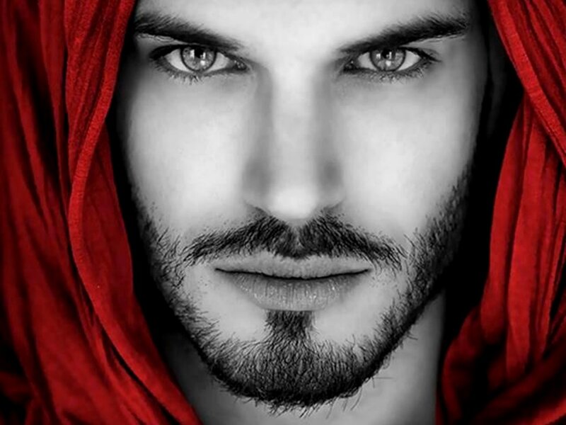 Man in Red Hood — Dramatic