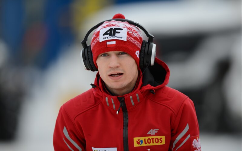 Man in Red Jacket — Focused