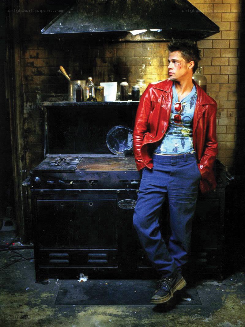 man in red jacket with injuries