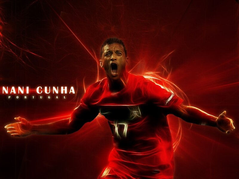 Man in Red Jersey — Dramatic, Digital Art, Arms Outstretched