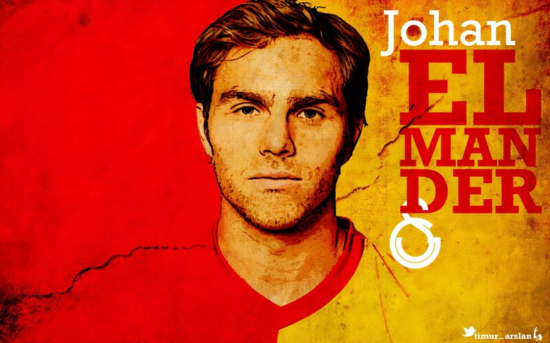 Man in Red Jersey — Dramatic, Illustration