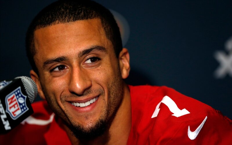 Man in Red Jersey — Neutral, Photograph, Microphone
