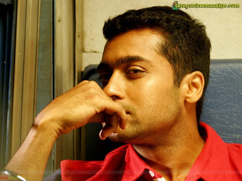 Man in Red Shirt — Contemplative, Photograph