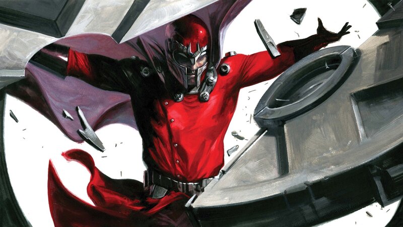 Man in Red Suit — Dramatic, Comic