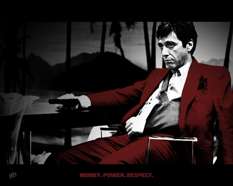 Man in Red Suit — Dramatic, Night
