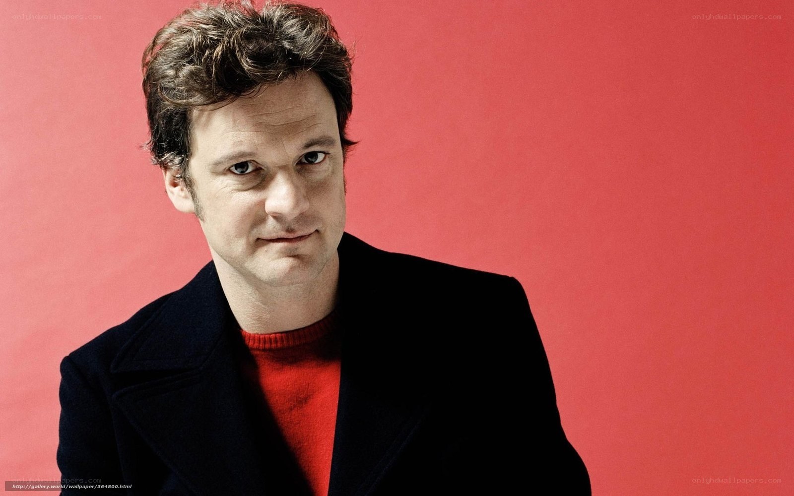 man in red sweater